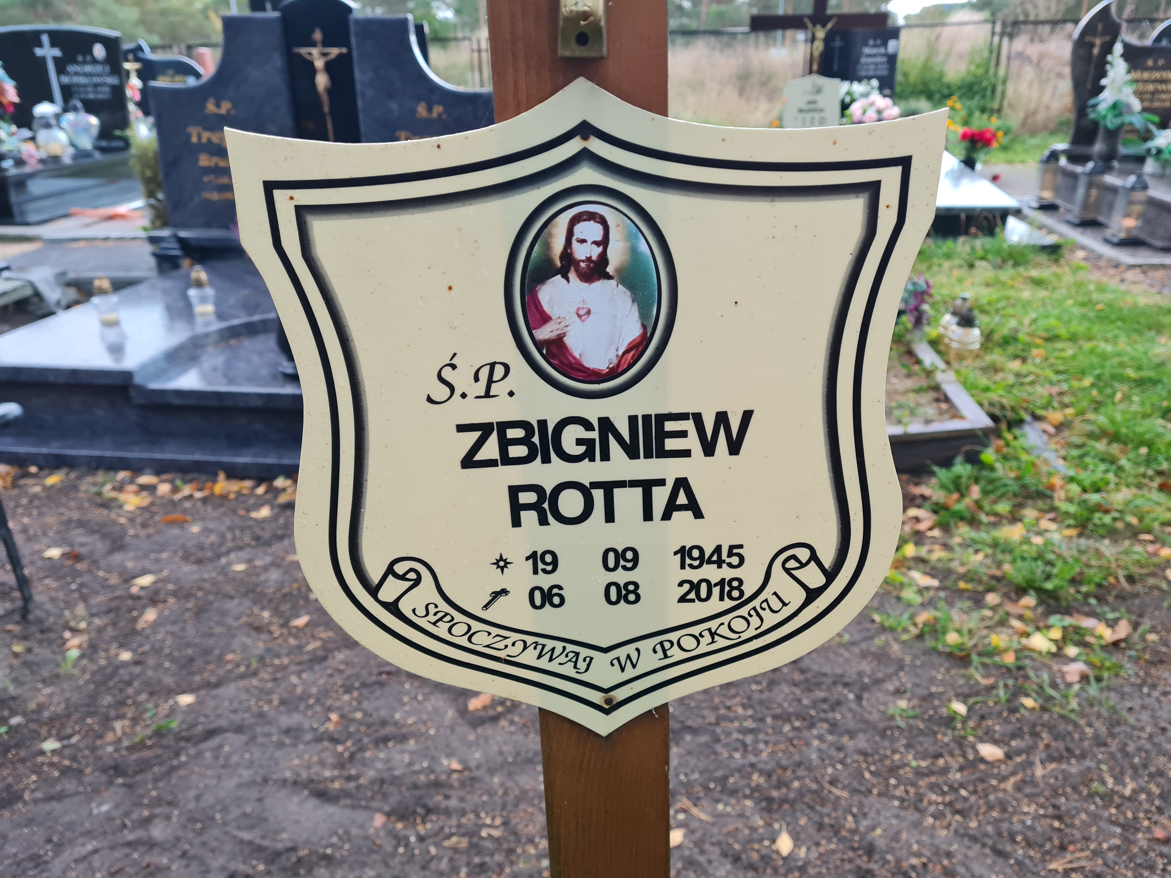 Grób Jadwiga Rotta