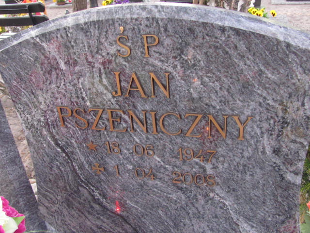 Jan Pszeniczny 1947 Hel - Grobonet - Wyszukiwarka osób pochowanych