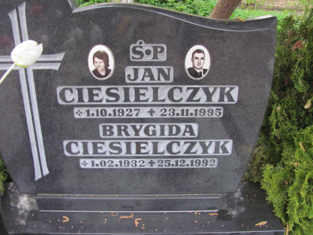 Grób Brygida Ciesielczyk