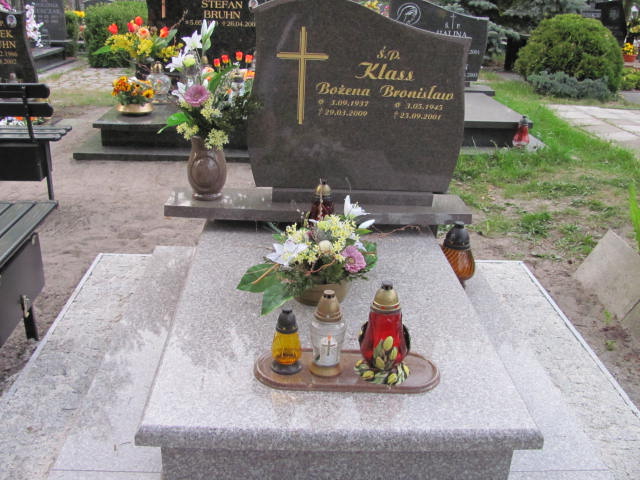 Grób Bronisław Klass