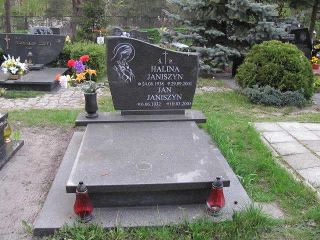 Grób Halina Janiszyn