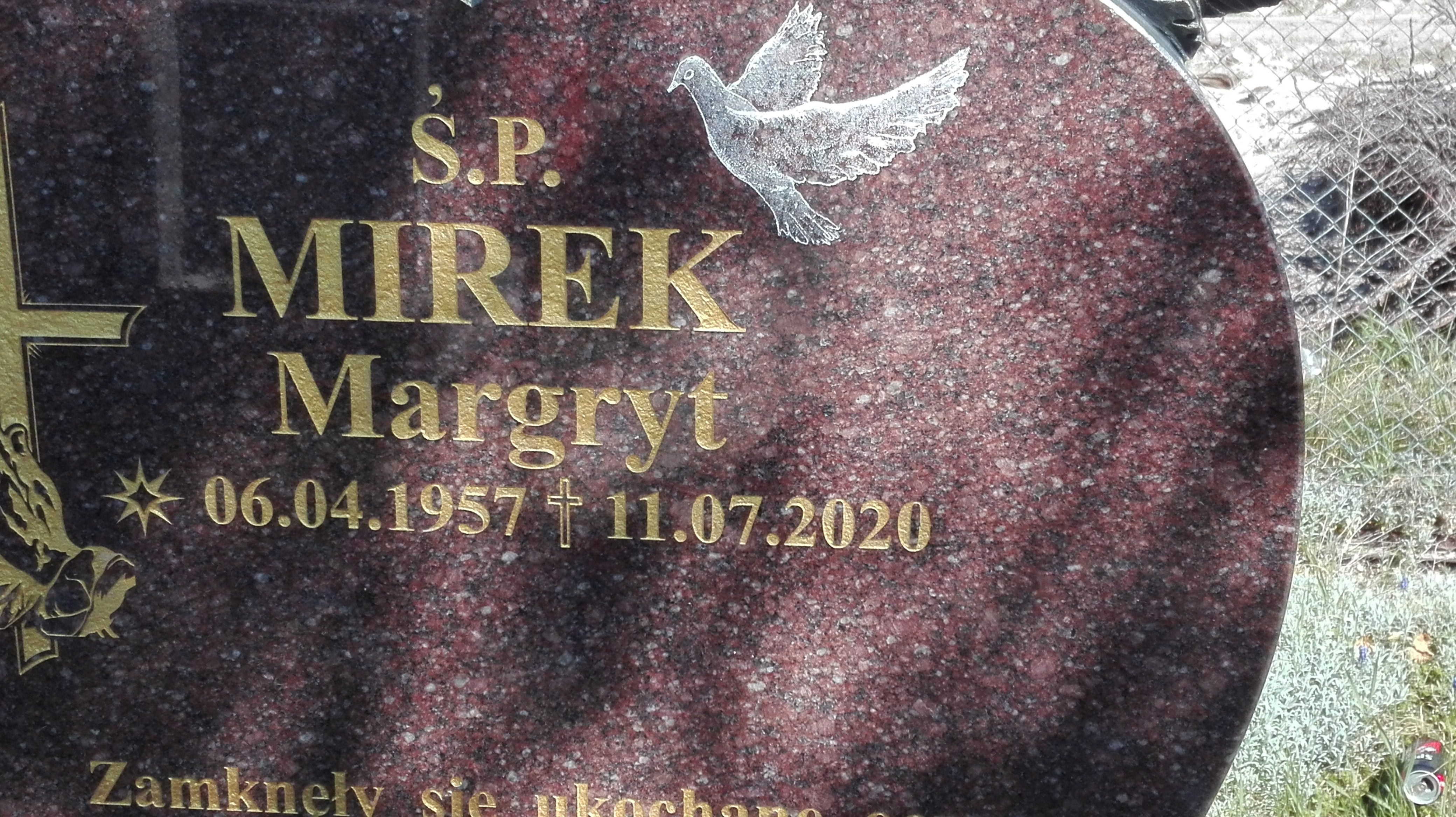 Margryt Mirek 1957 Hel - Grobonet - Wyszukiwarka osób pochowanych