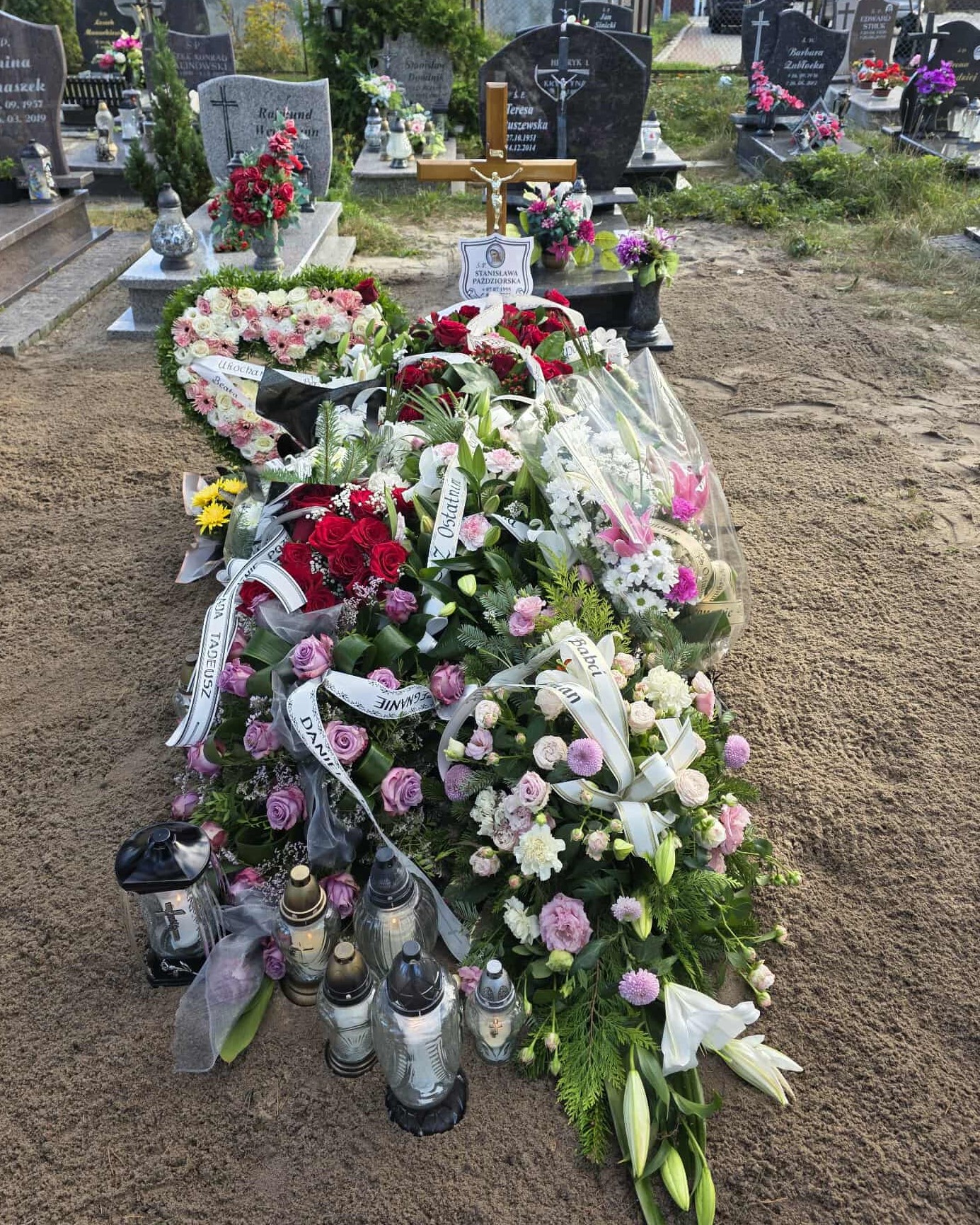 Grób Stanisława Paździorska