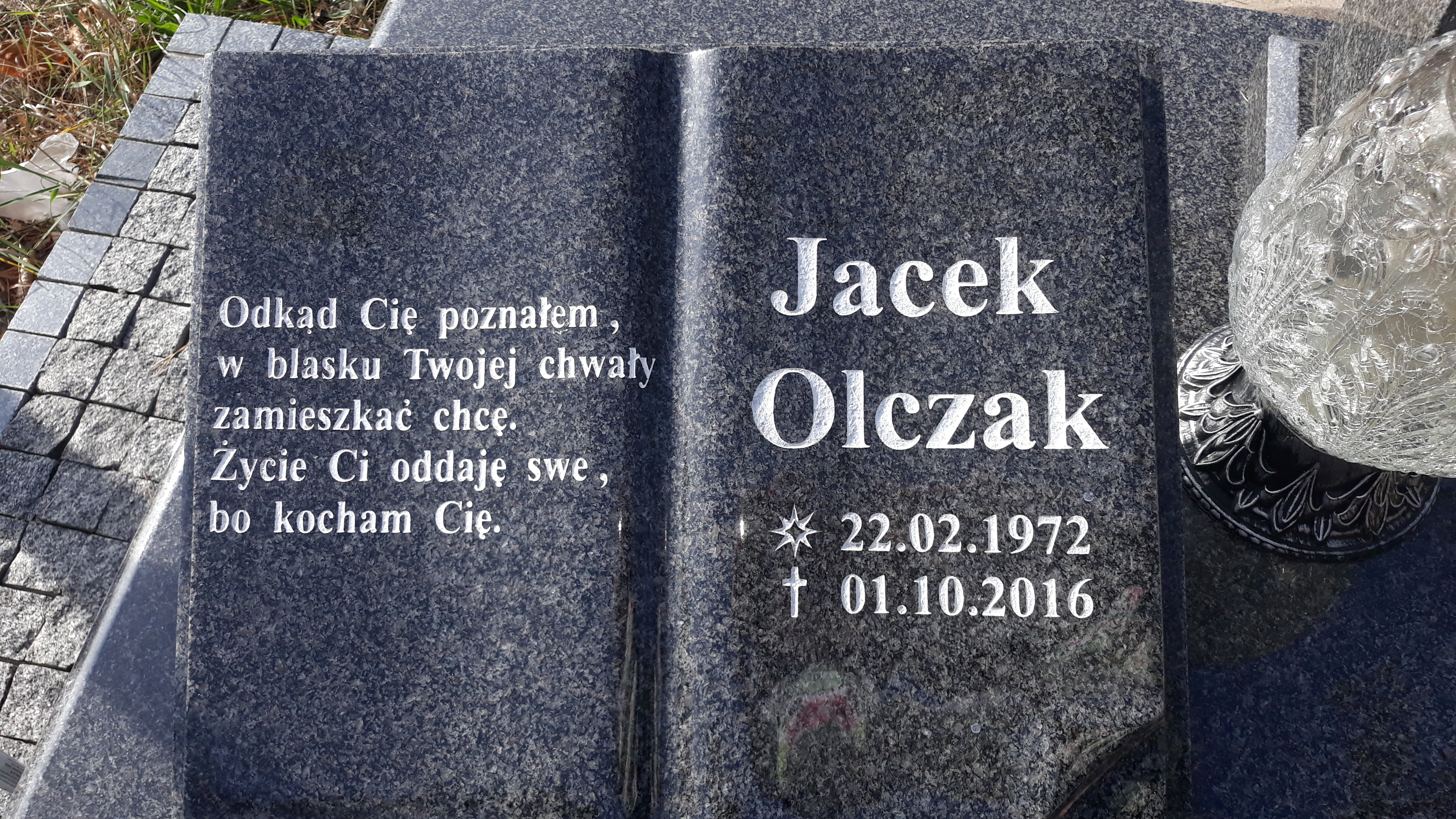 Jacek Olczak 1972 Hel - Grobonet - Wyszukiwarka osób pochowanych