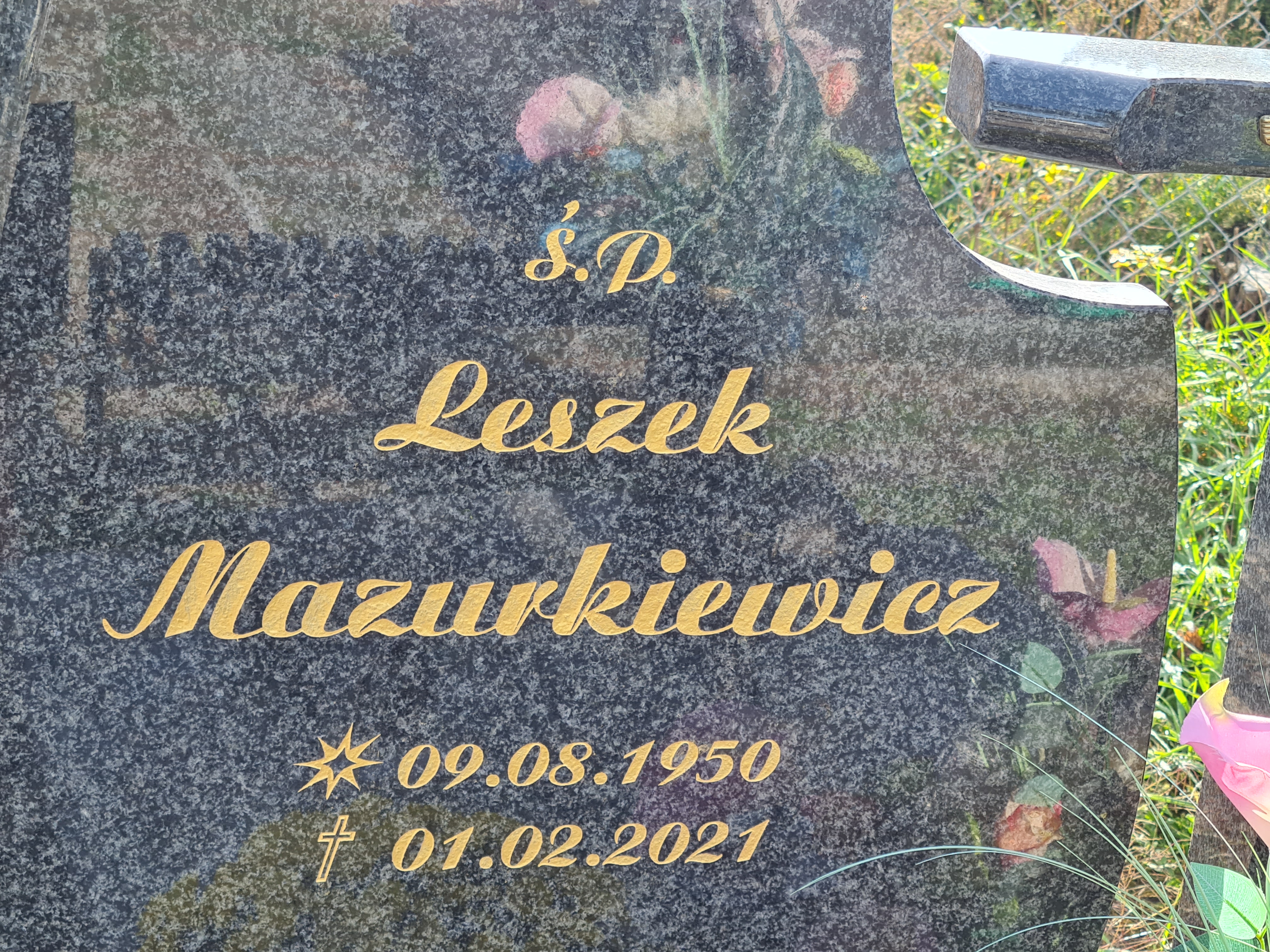 Grób Leszek Mazurkiewicz