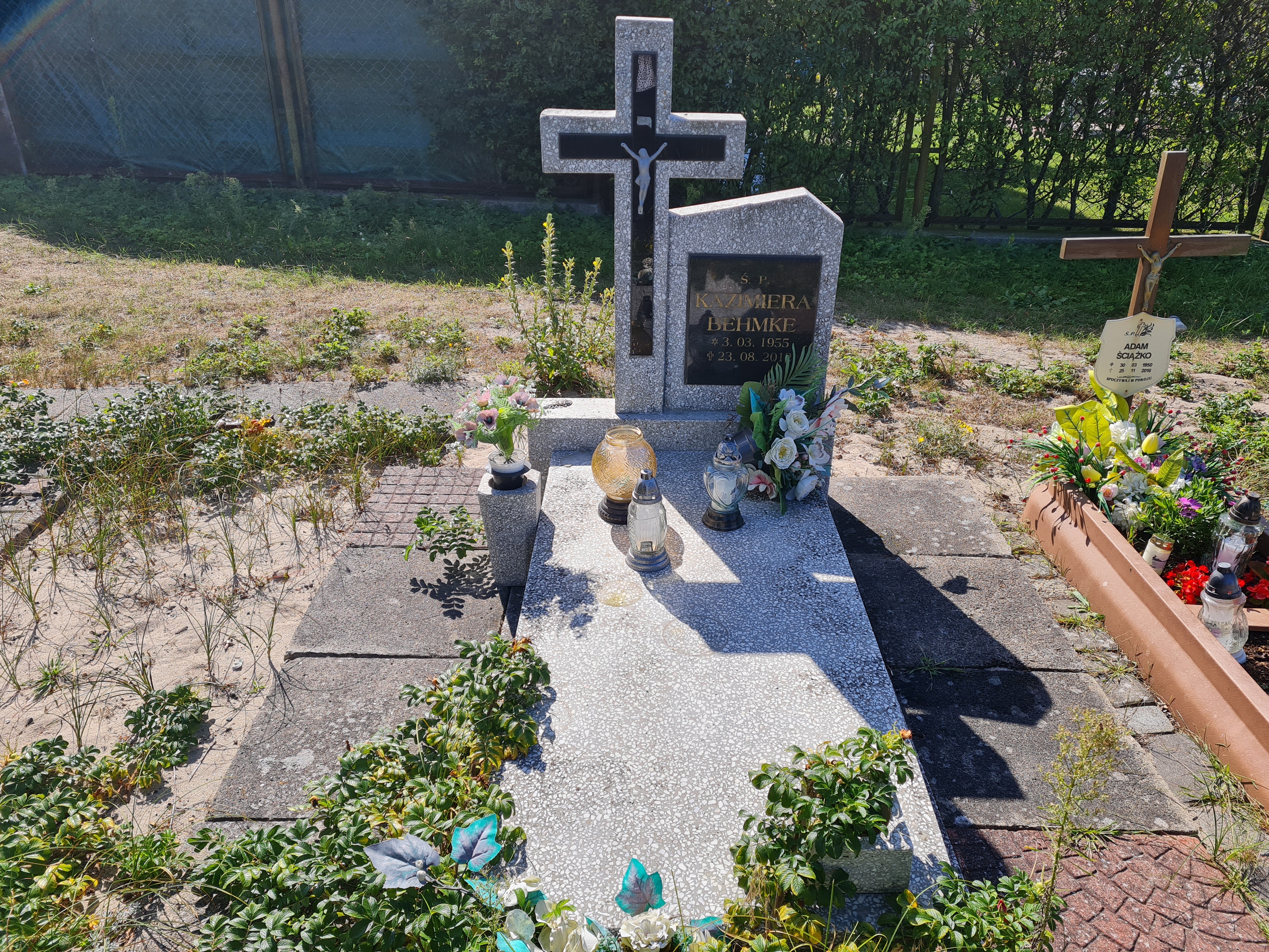 Kazimiera Behmke 1955 Hel - Grobonet - Wyszukiwarka osób pochowanych