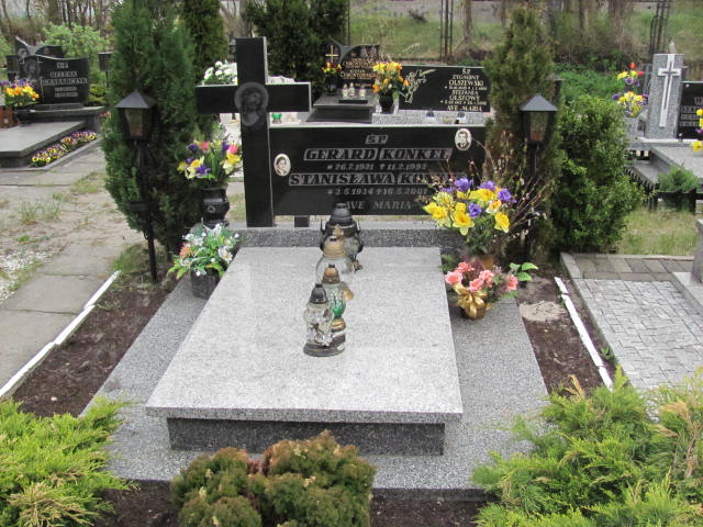 Grób Gerard Konkel